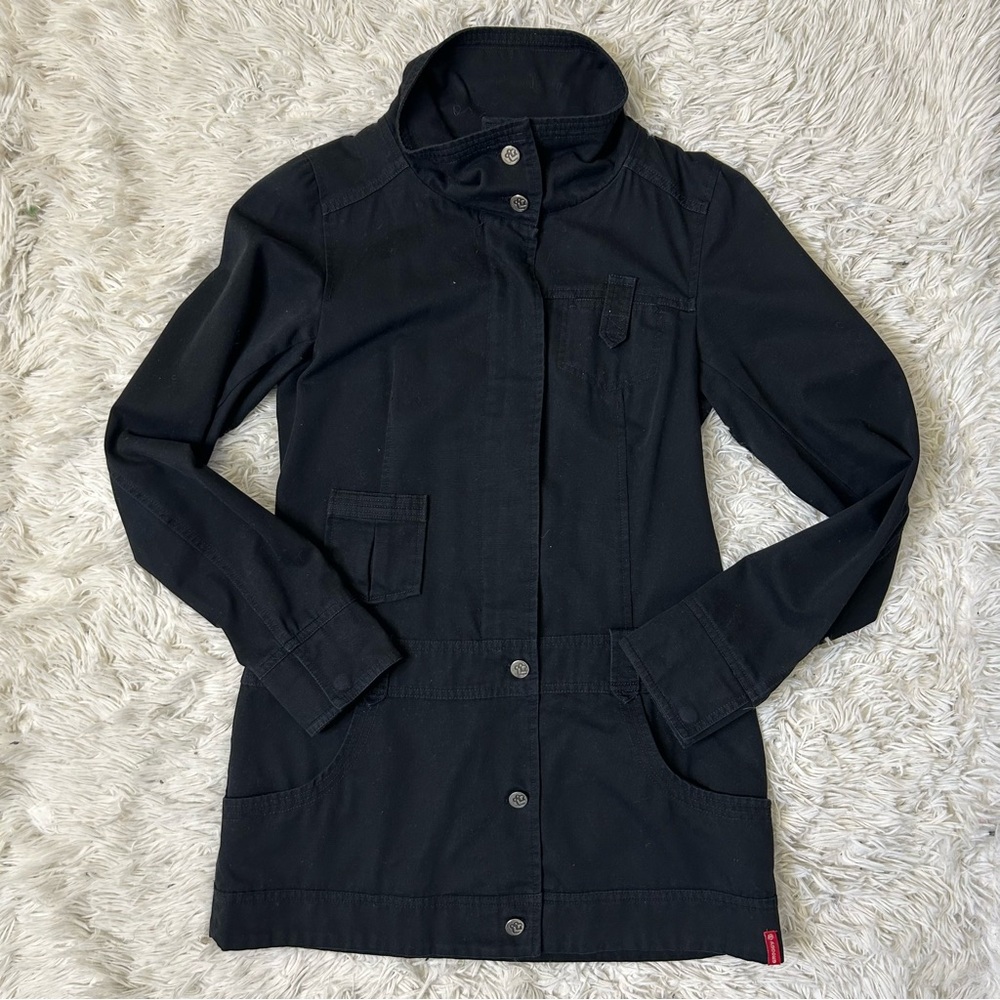 ◾️Y2K Vintage Groggy Black High Neck Utility Jacket